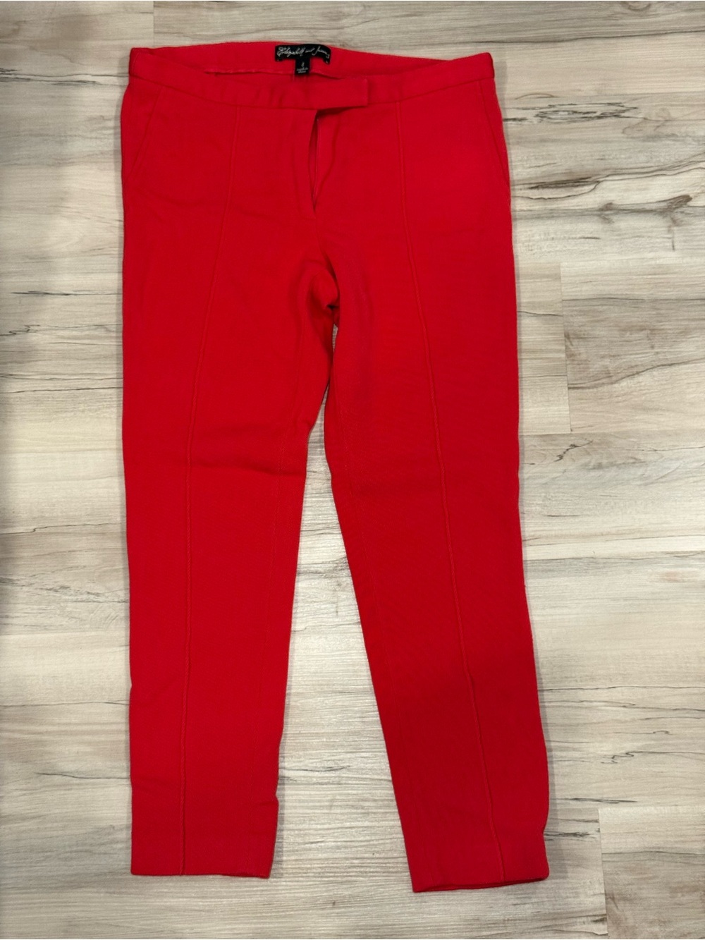Elizabeth and James Red Ponte Leggings